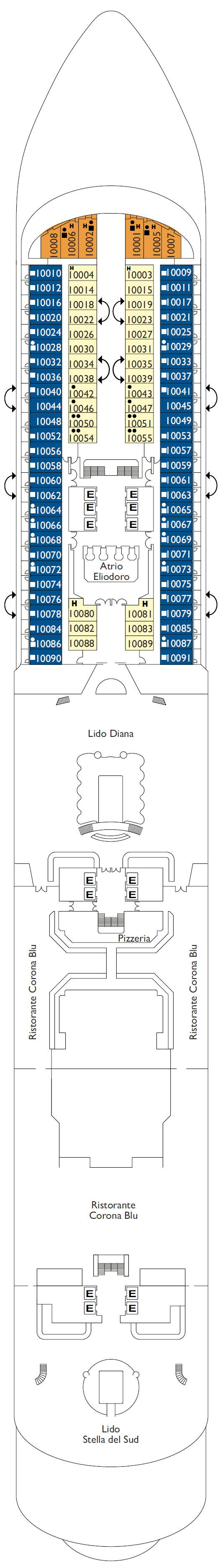 deck plan 7382