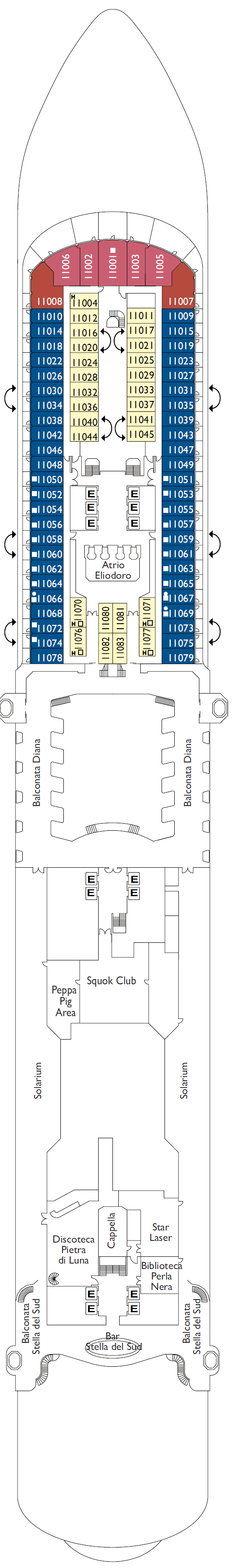 deck plan 7383