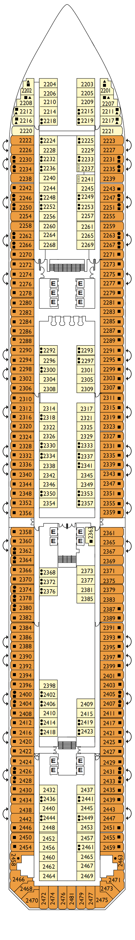 deck plan 1919