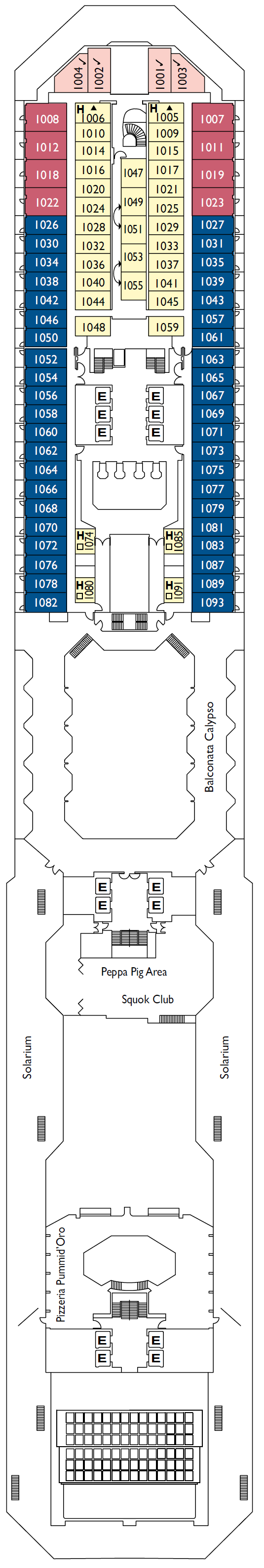 deck plan 1911