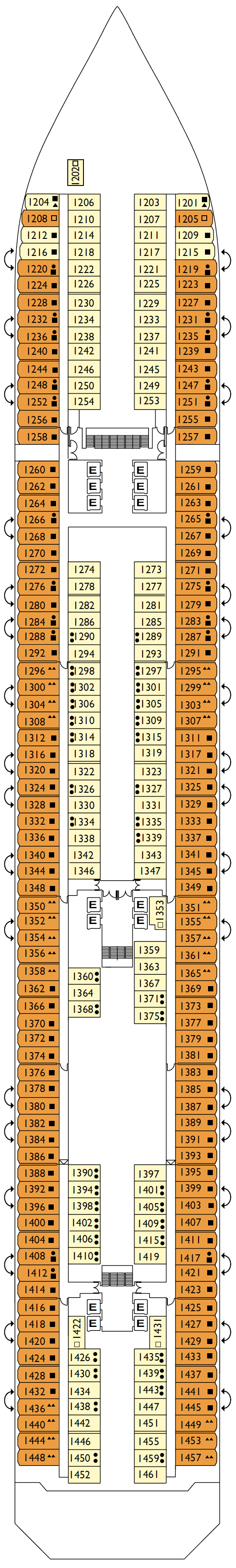 deck plan 4356