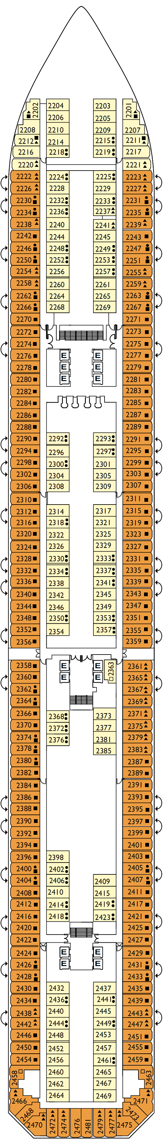 deck plan 4357