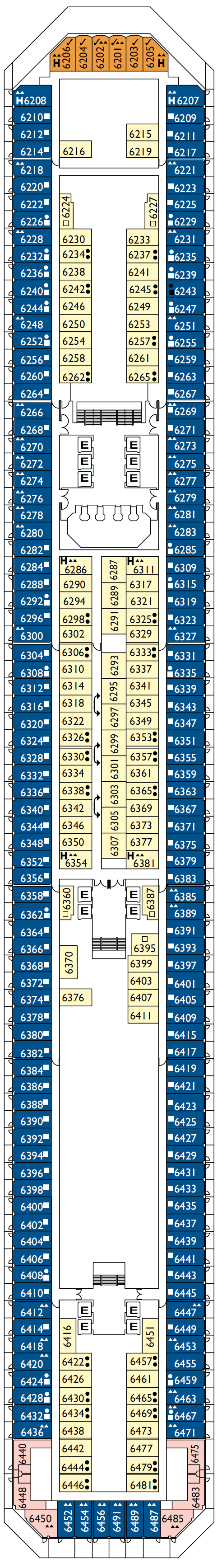 deck plan 4361
