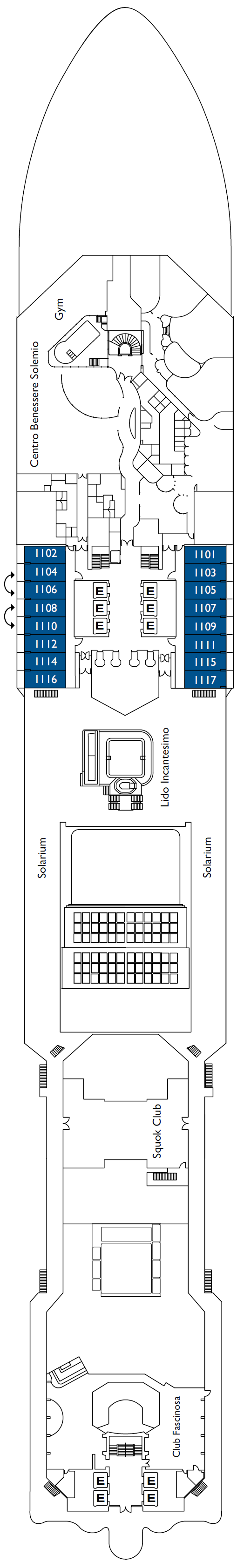 deck plan 4366