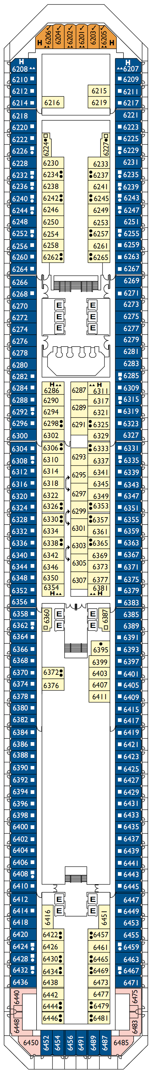 deck plan 1421
