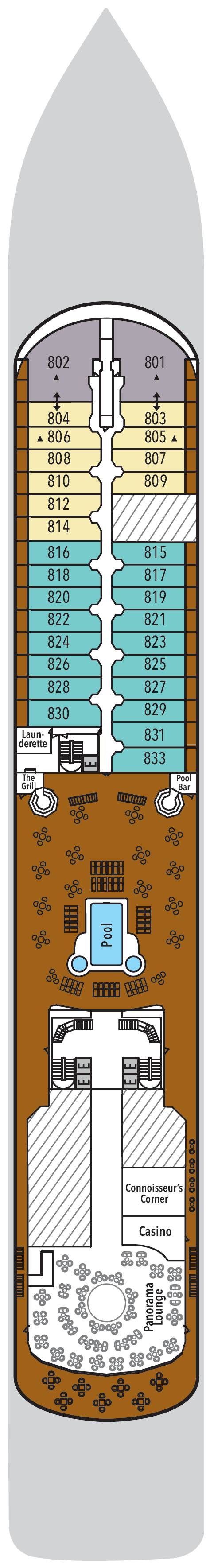 deck plan 3264