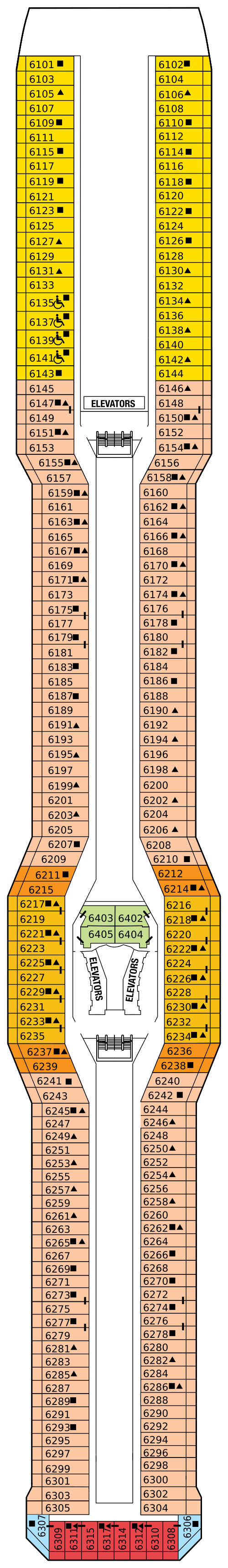 deck plan 2831