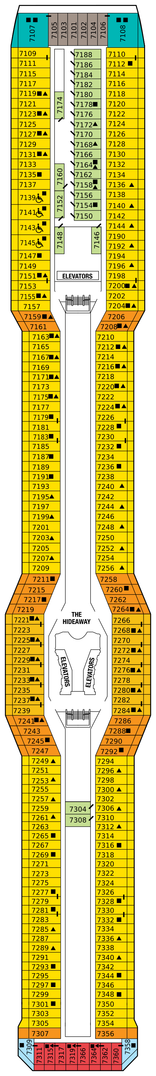 deck plan 2832