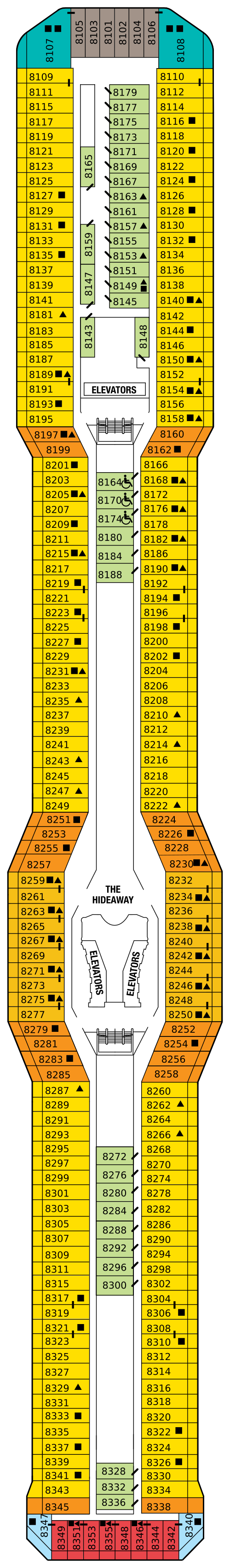 deck plan 2833