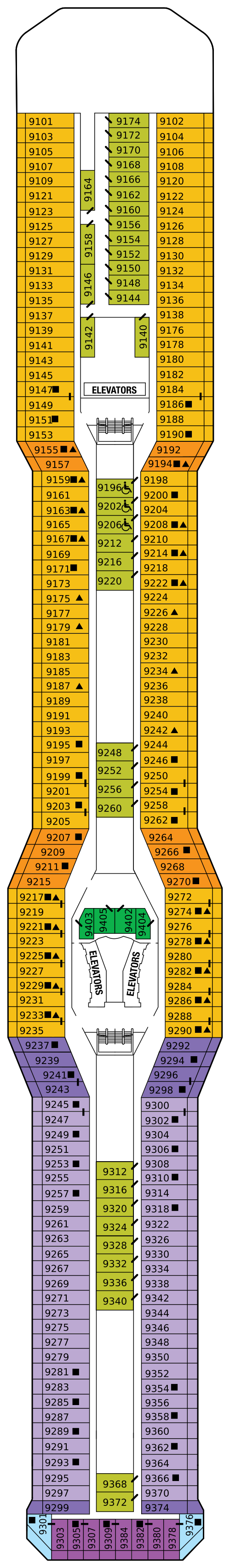 deck plan 2834