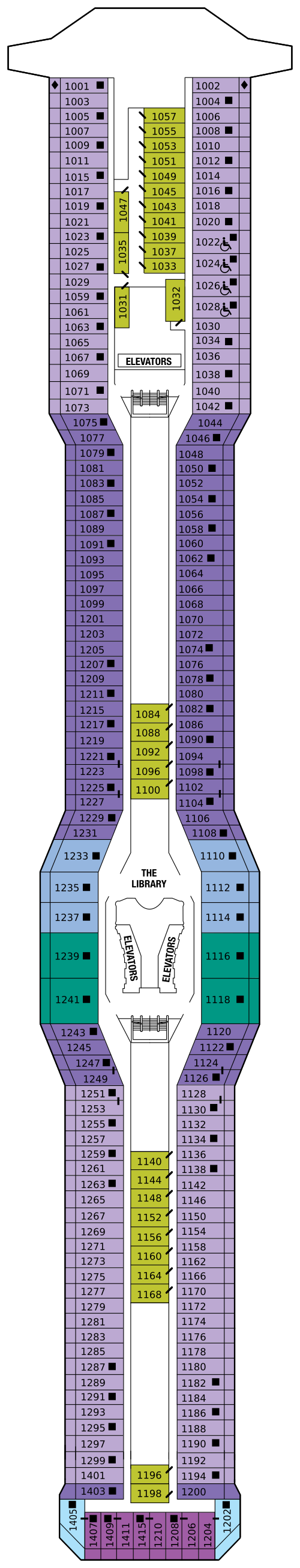 deck plan 2835