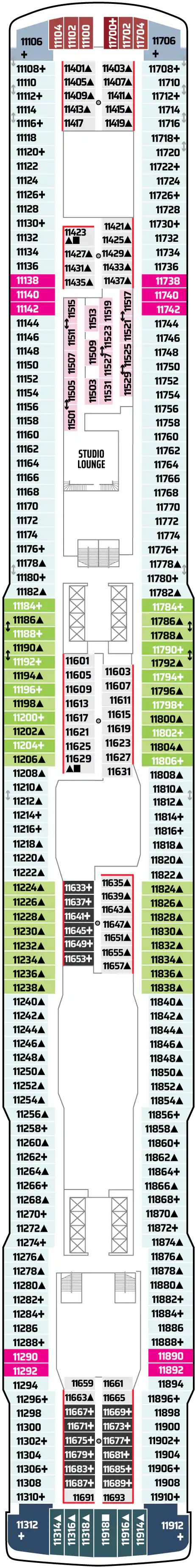 deck plan 8573