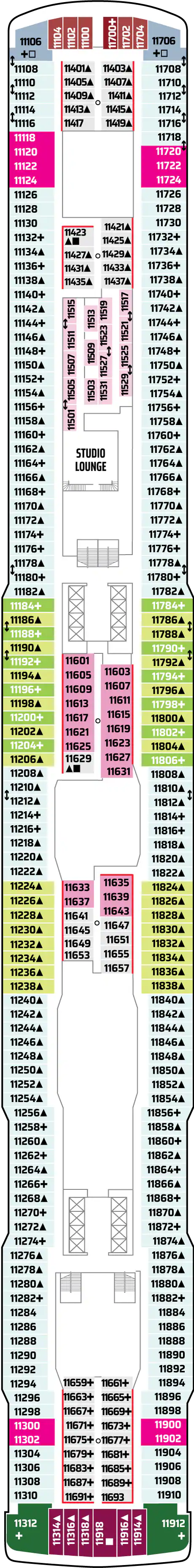 deck plan 7296