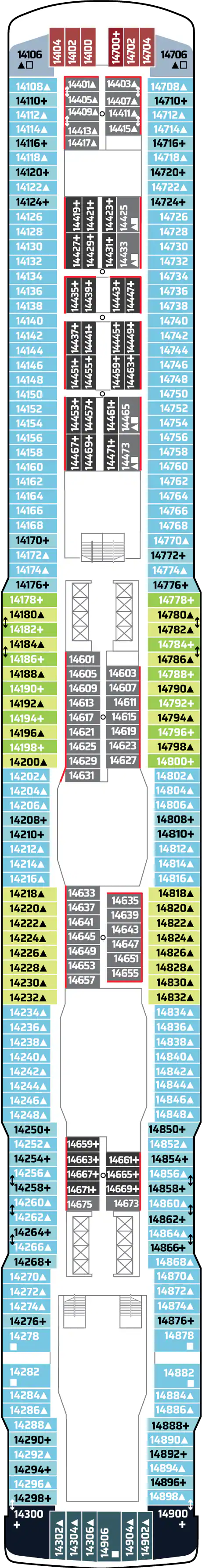 deck plan 7299