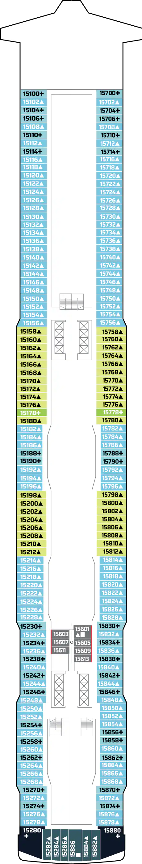deck plan 7300