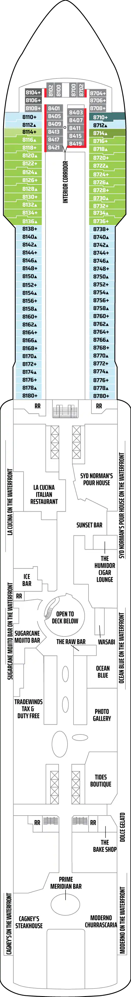 deck plan 5760