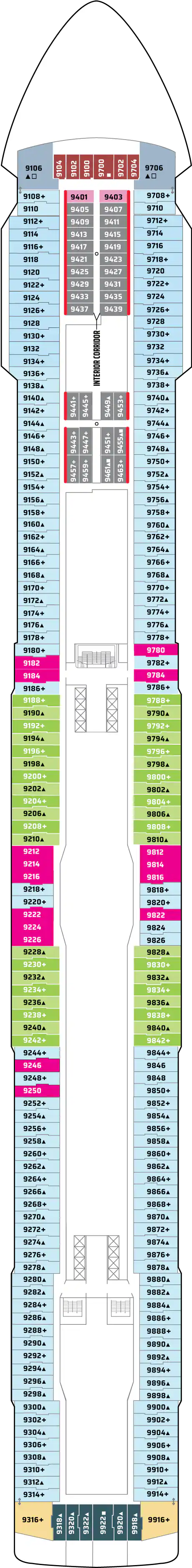 deck plan 5758