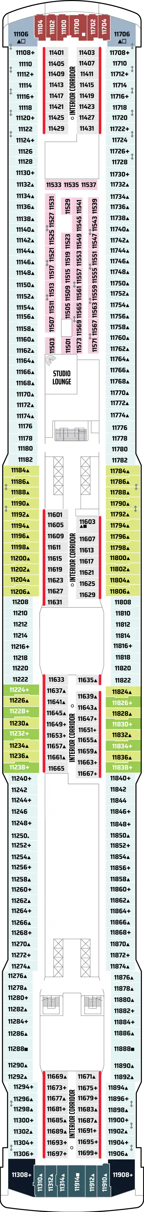 deck plan 5762