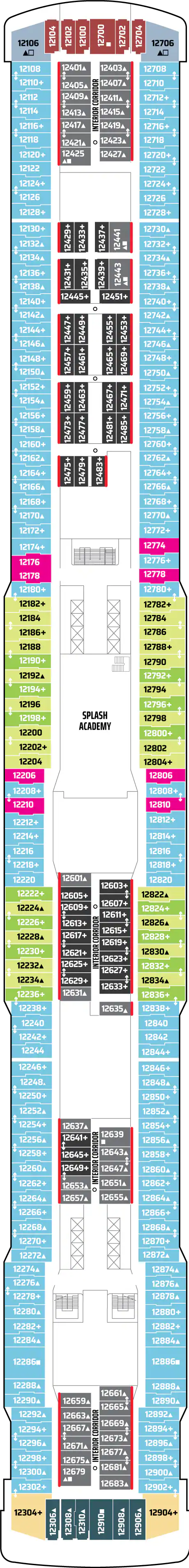 deck plan 5763