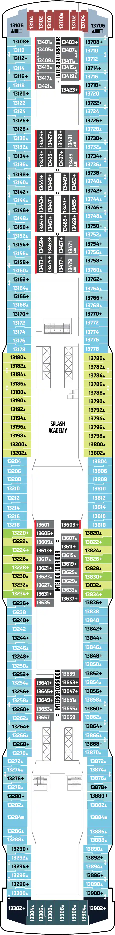 deck plan 5764