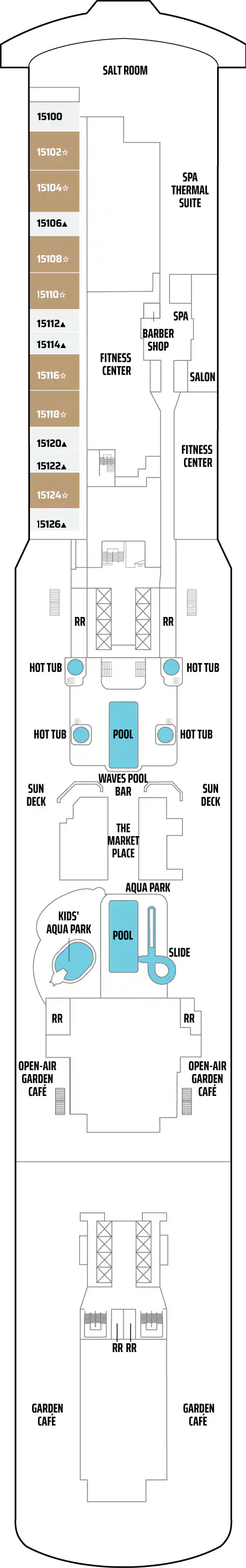 deck plan 5767