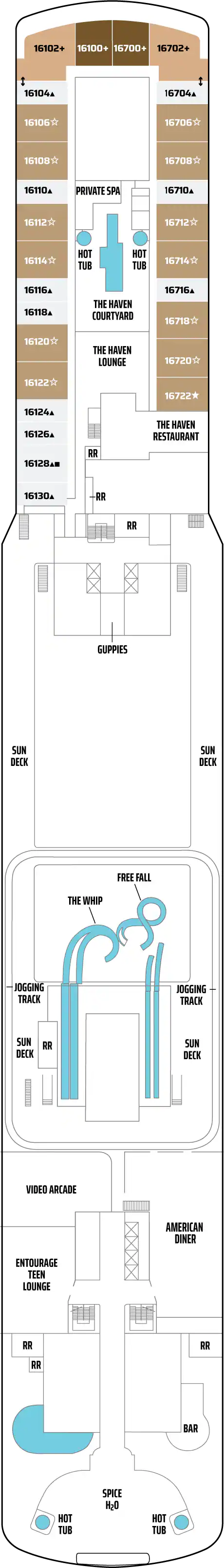 deck plan 5768