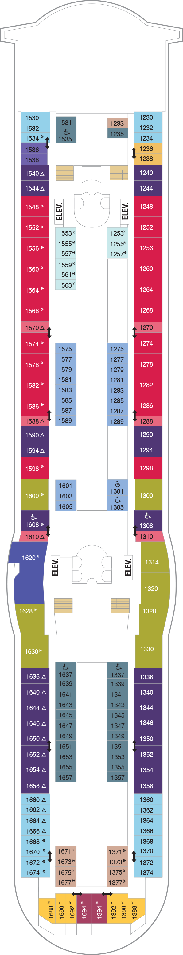 deck plan 255