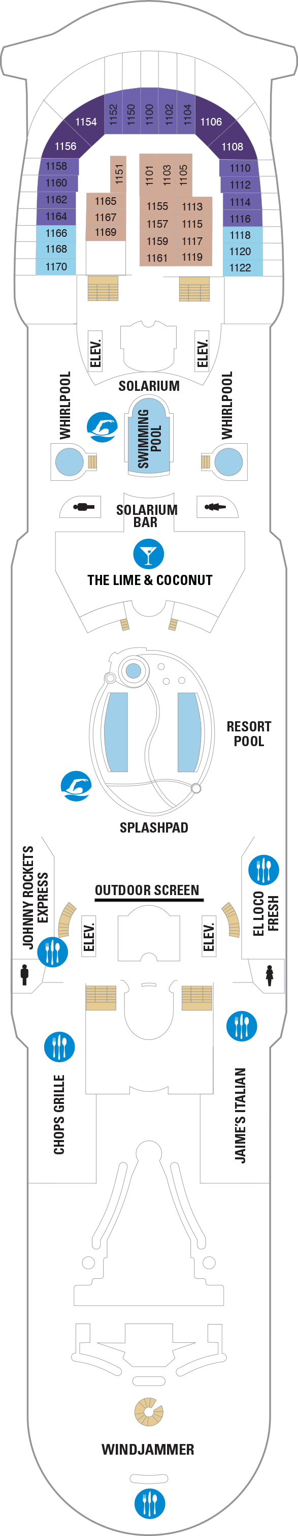 deck plan 256